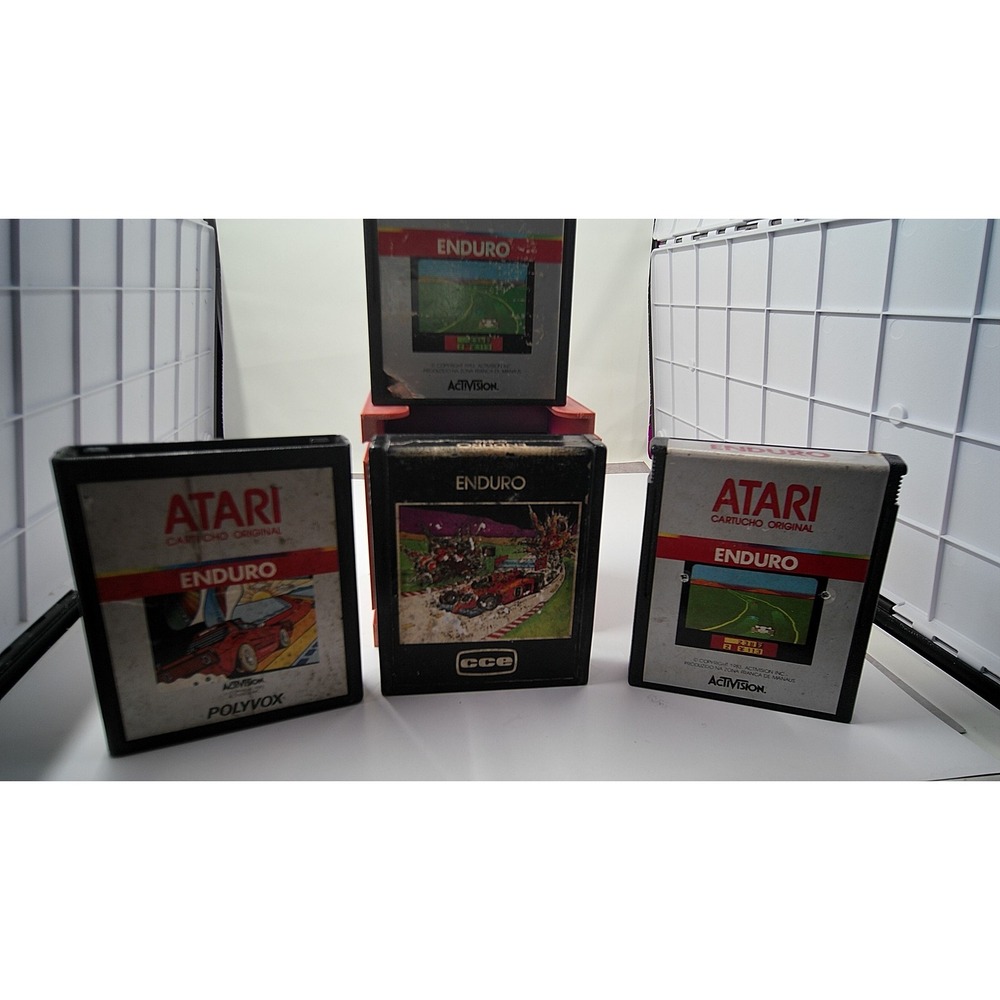 4x Enduro Polyvox / CCE (C-810) South America Brazil Atari 2600 NTSC